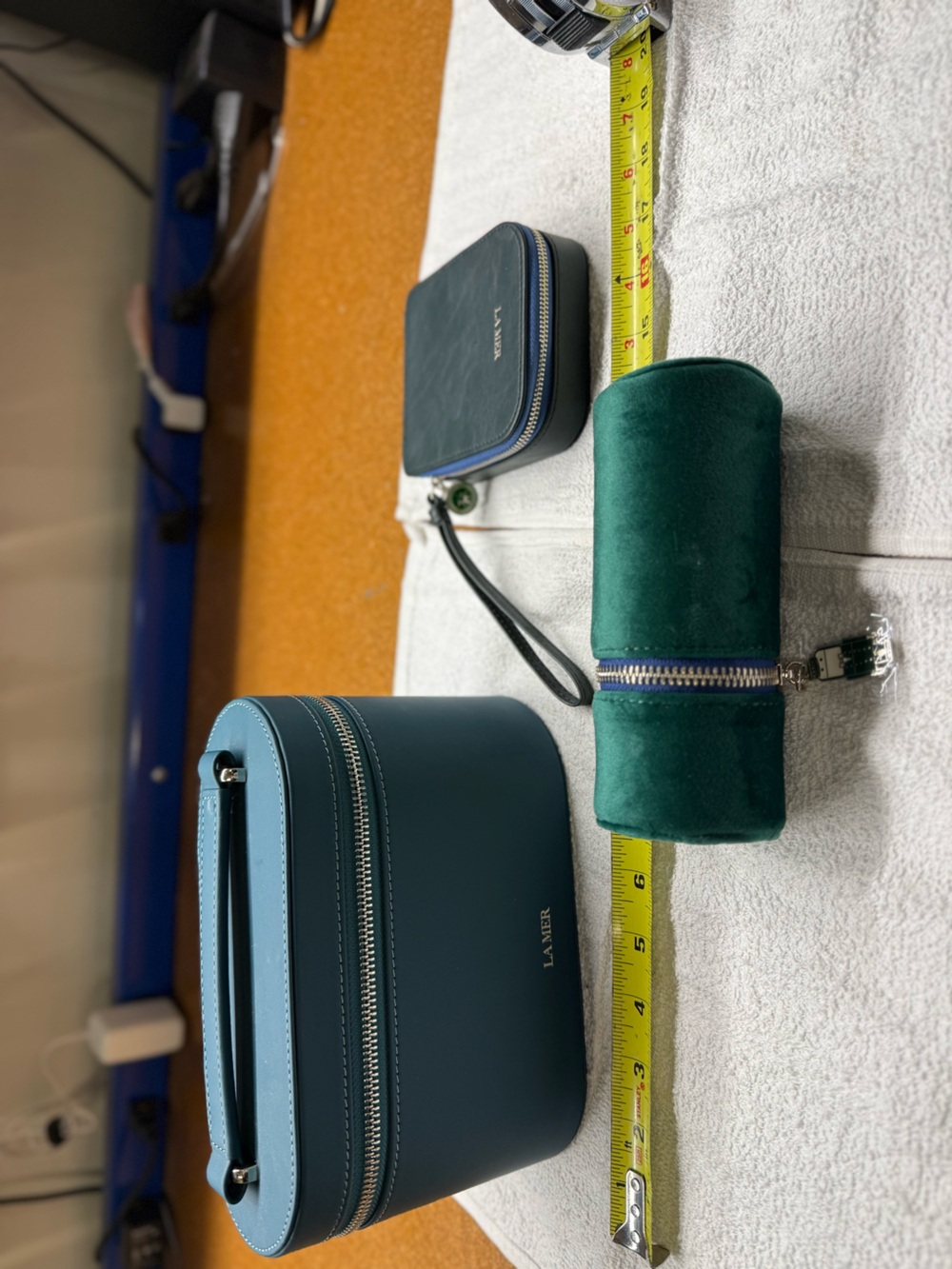 THREE (3) La Mer Green Cases